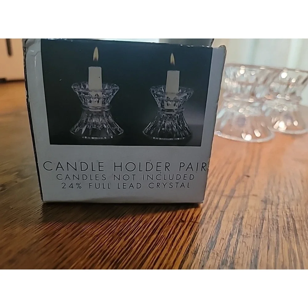 Candle Holders - Royal Limited 3.5 Inch New, Never Used, In Box